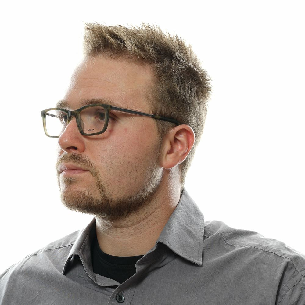 Police Bicolor Plastic Glasses (Frames)
