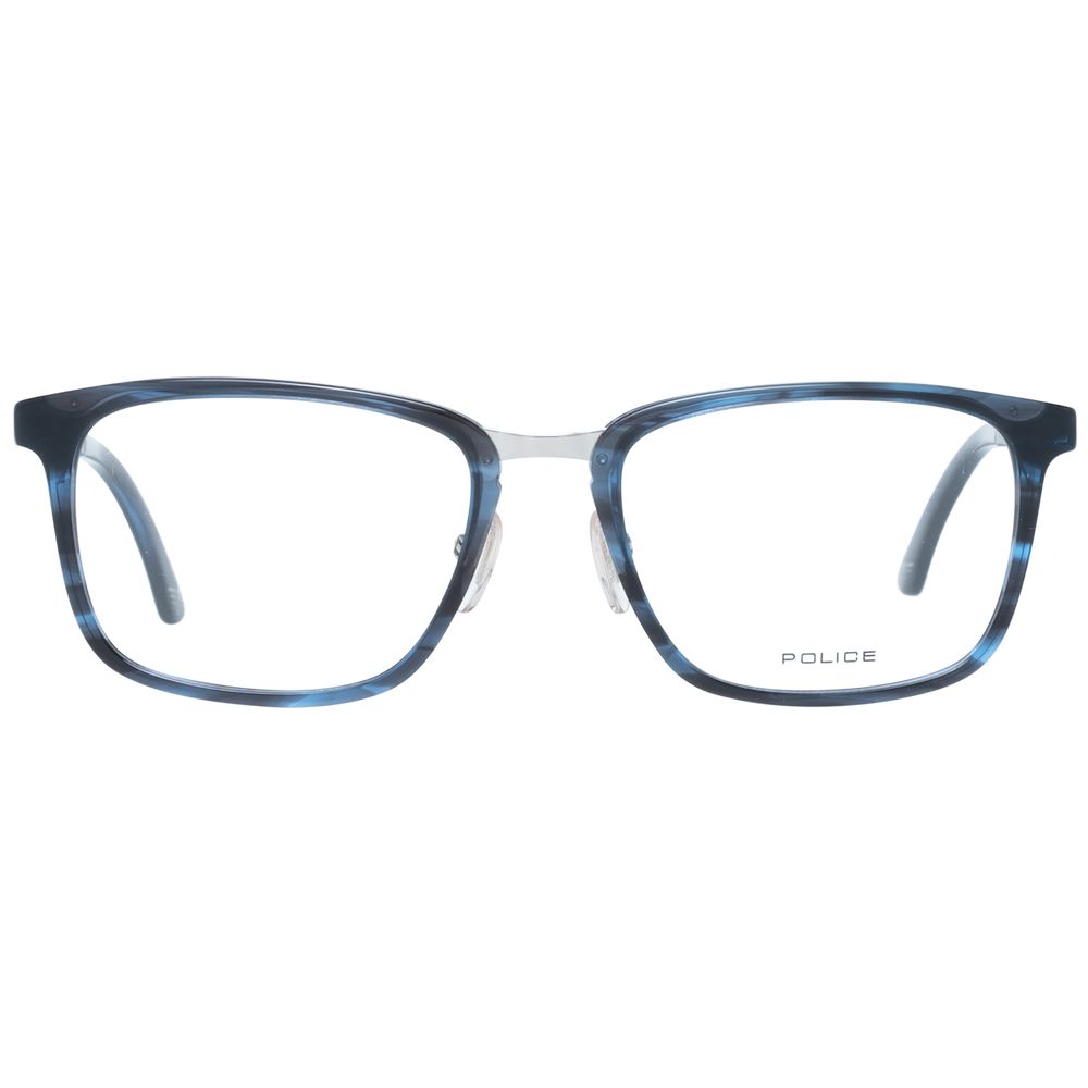 Police Blue Plastic Glasses (Frames)