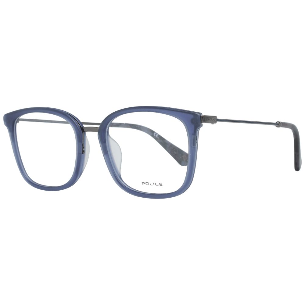 Police Blue Metal & Plastic Glasses (Frames)