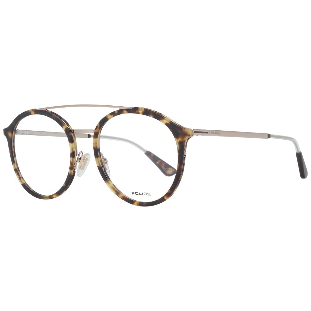 Police Brown Metal & Plastic Glasses (Frames)