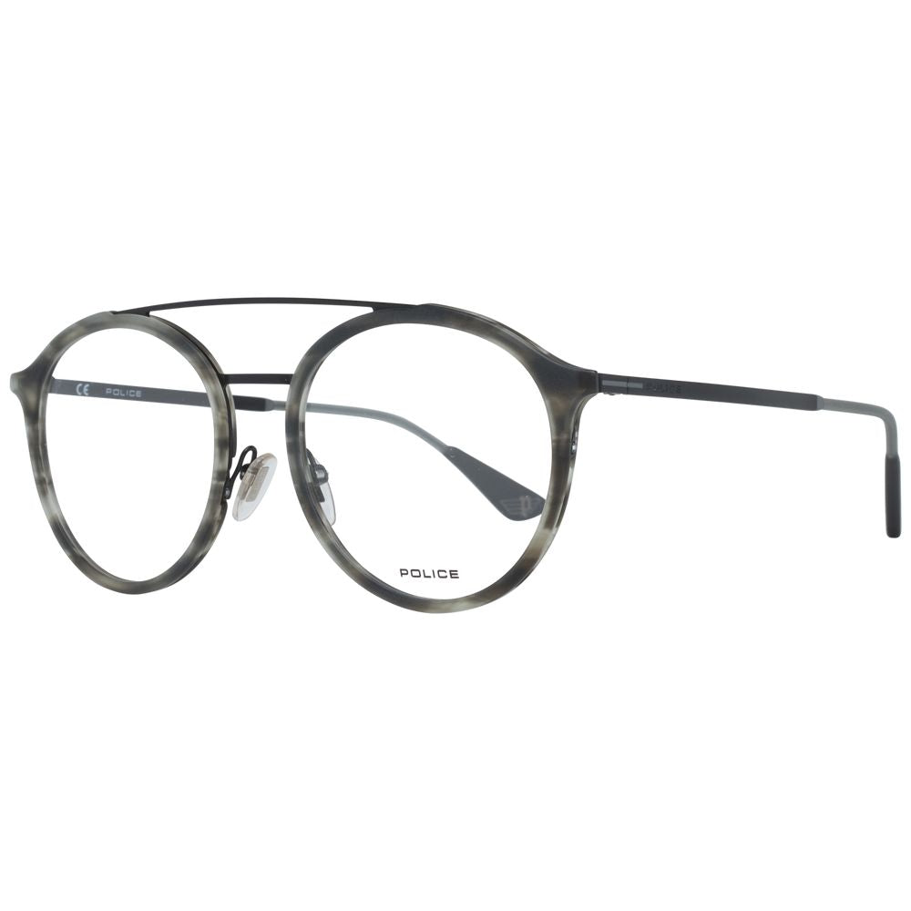 Police Gray Metal & Plastic Glasses (Frames)