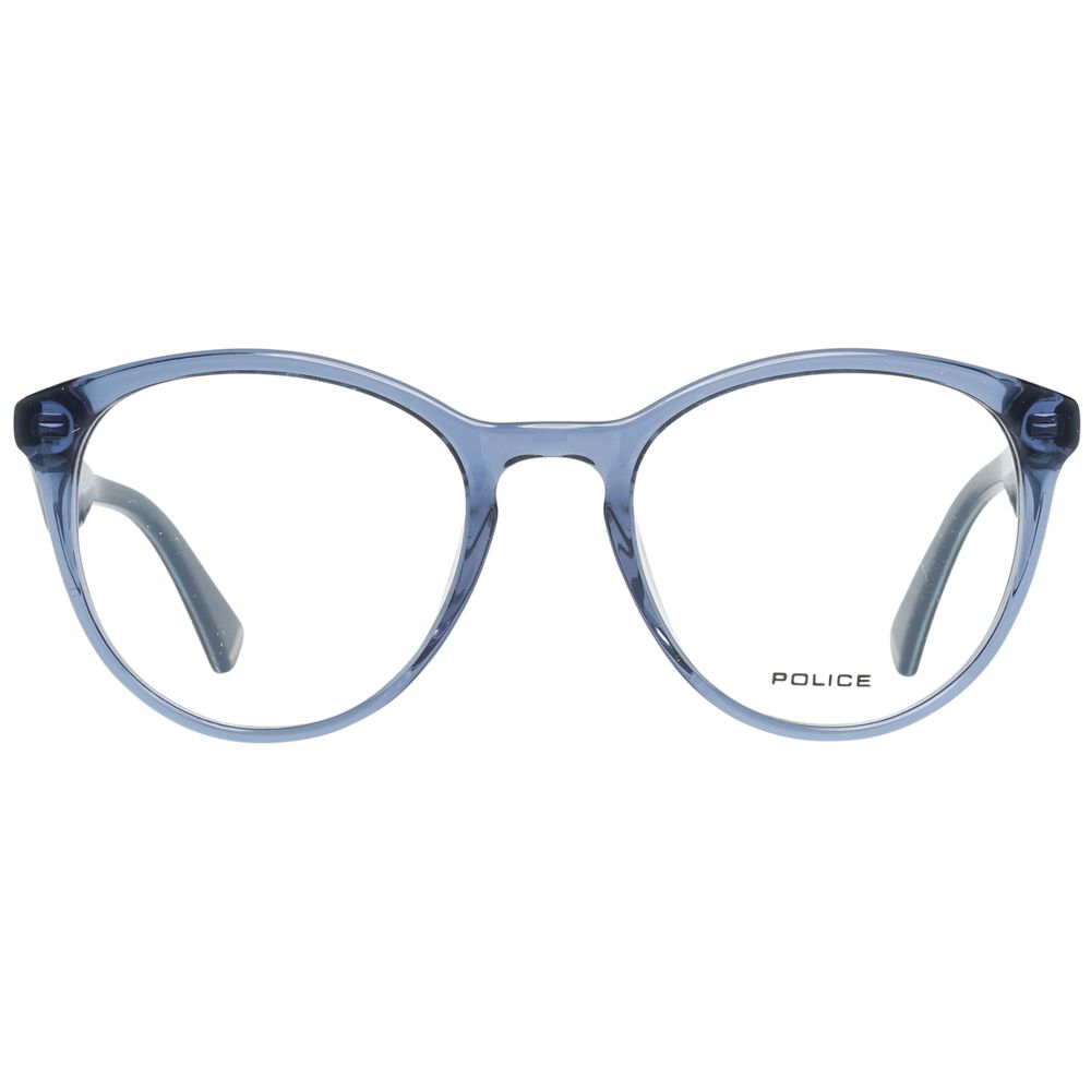 Police Blue Plastic Glasses (Frames)