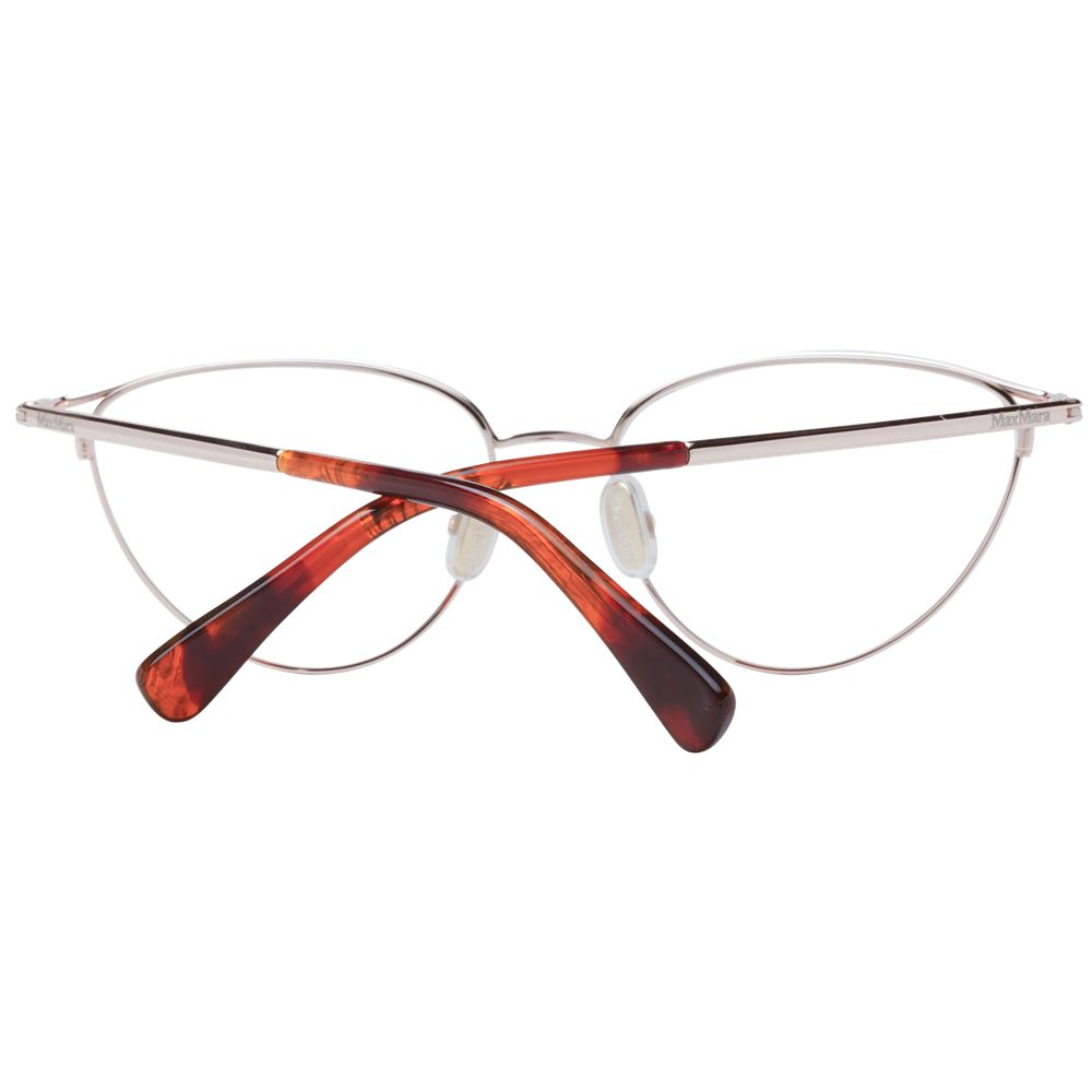 Max Mara Rose Gold Metal Glasses (Frames)