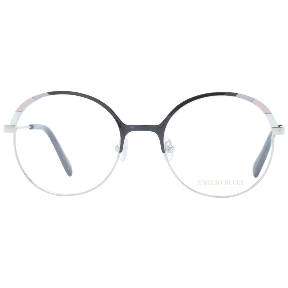 Emilio Pucci Black Metal Glasses (Frames)