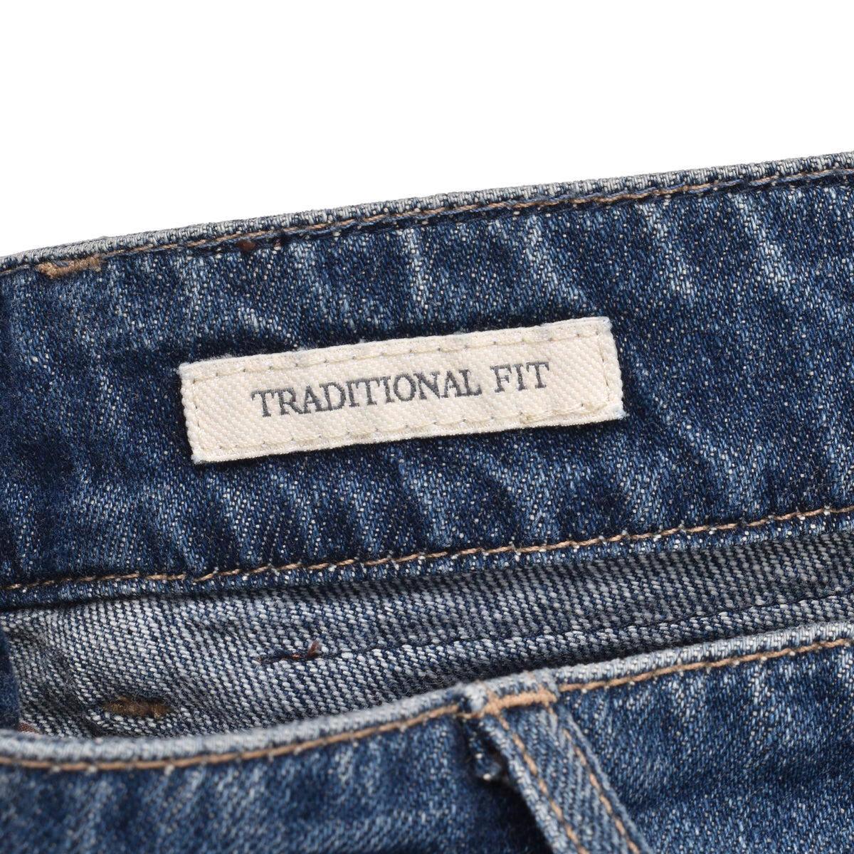 BRUNELLO CUCINELLI MEN'S MEDIUM DENIM FIVE-POCKET JEANS
