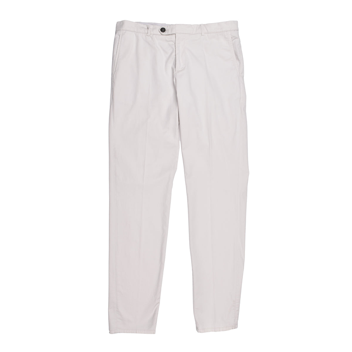 BRUNELLO CUCINELLI MEN'S LIGHT BEIGE TAILORED TROUSERS