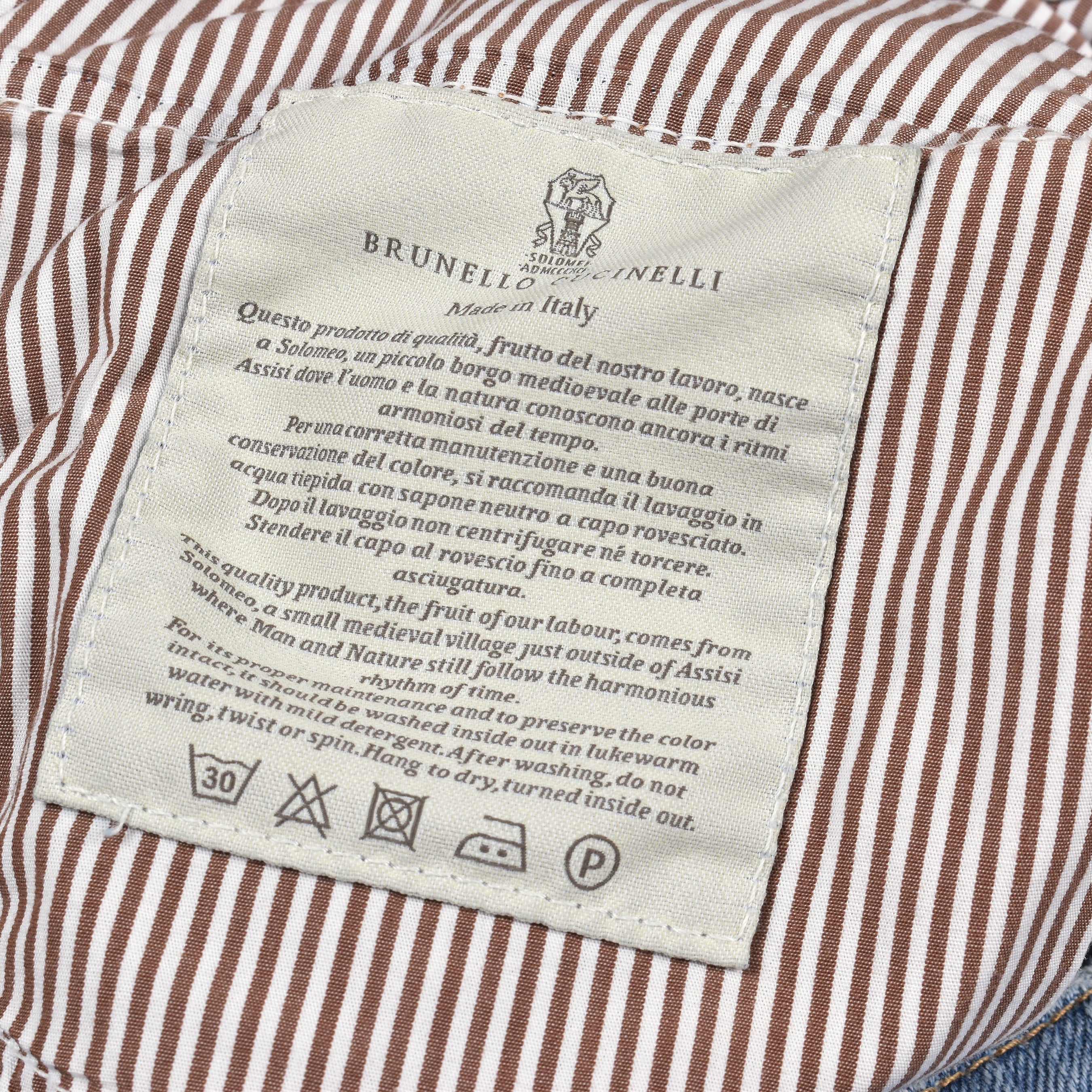 BRUNELLO CUCINELLI MEN'S PANTS NWT