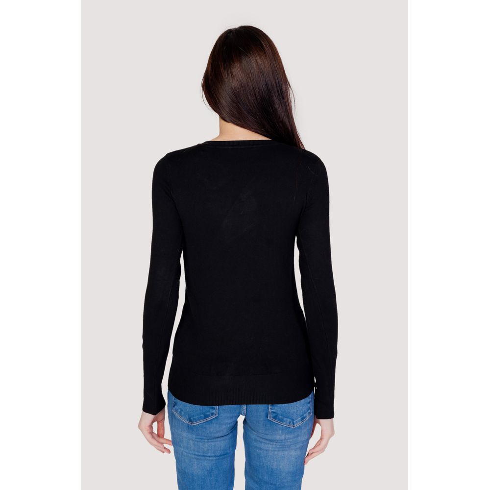 Guess Black Cotton Sweatshirt