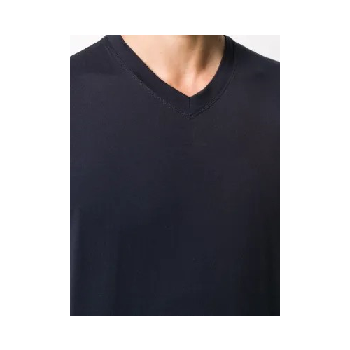 BRUNELLO CUCINELLI MEN'S DARK BLUE SLIM FIT SHIRT