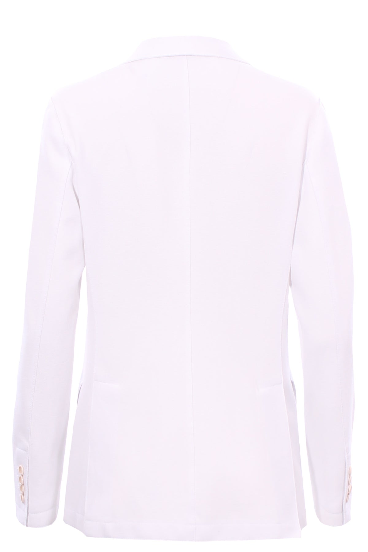 ELEVENTY WOMEN'S WHITE TAILORED BLAZER