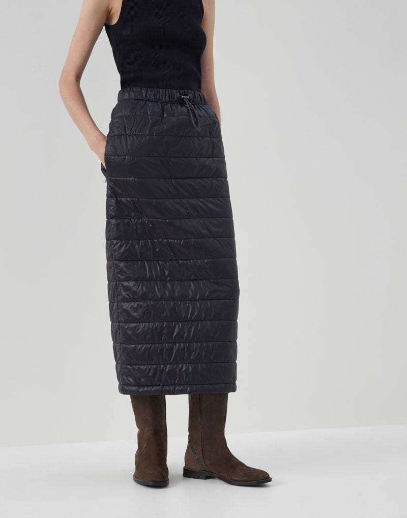 BRUNELLO CUCINELLI WOMEN'S SKIRT MR405G3531_C101 NWT