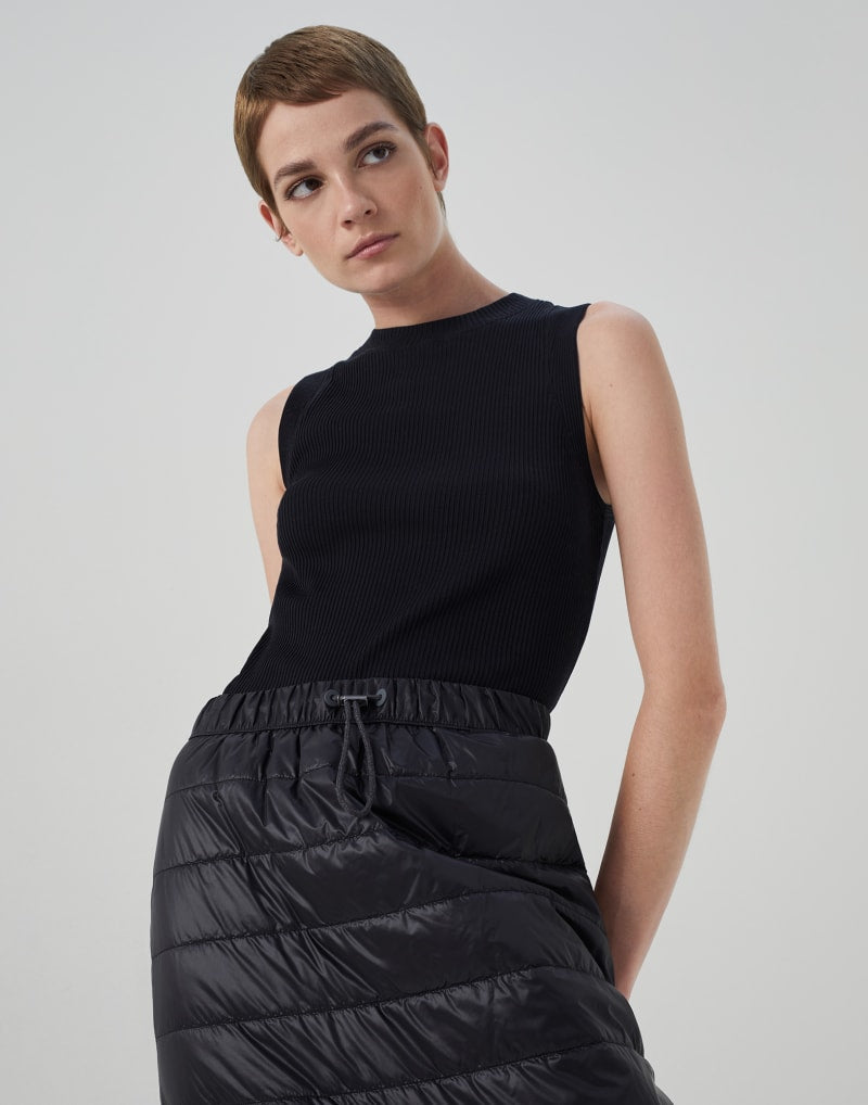 BRUNELLO CUCINELLI WOMEN'S SKIRT MR405G3531_C101 NWT