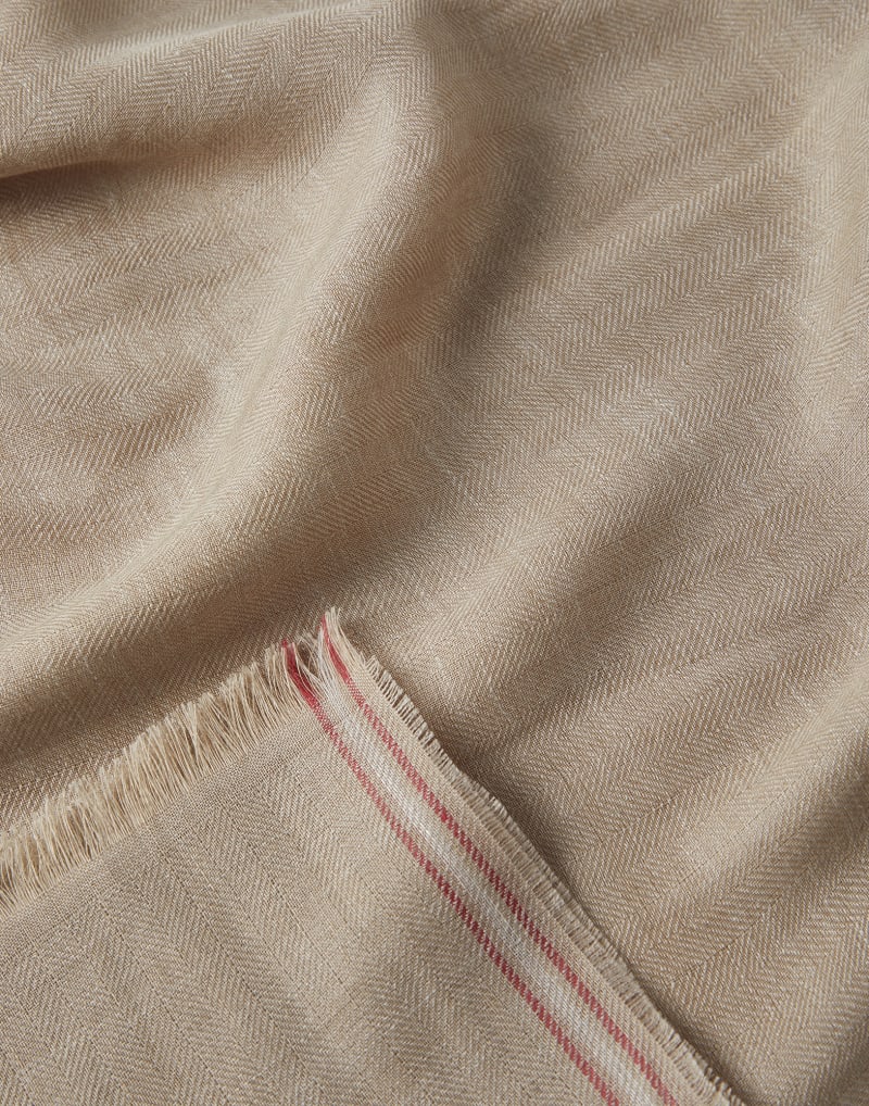 BRUNELLO CUCINELLI MEN'S SCARF MSC676OR_CZZ61 NWT