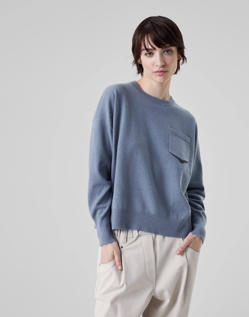 BRUNELLO CUCINELLI WOMEN'S SWEATER M12186500_C9579 NWT