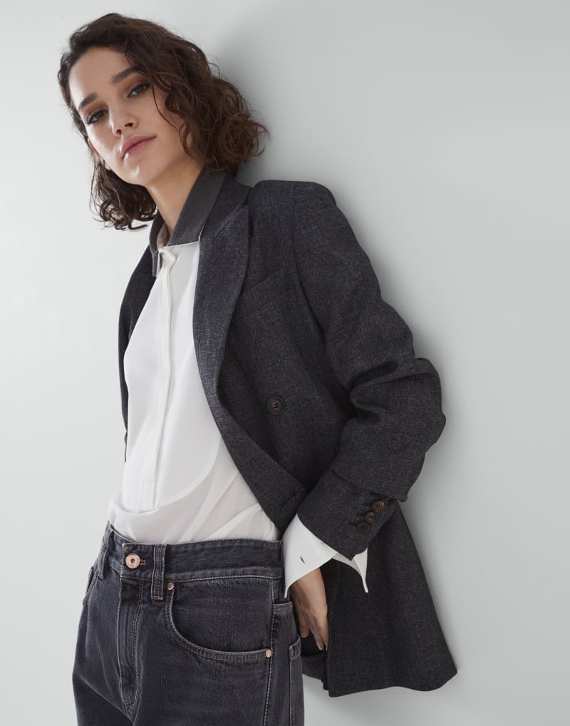 BRUNELLO CUCINELLI WOMEN'S JACKET MD5522315_C070 NWT