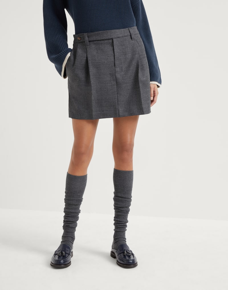 BRUNELLO CUCINELLI WOMEN'S SKIRT MD573G3620_C002 NWT