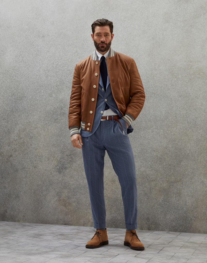 BRUNELLO CUCINELLI MEN'S JACKET MPMUP1958_CFI29 NWT
