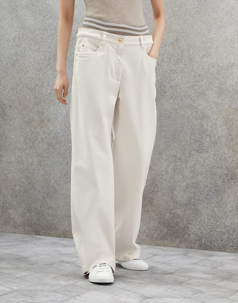 BRUNELLO CUCINELLI WOMEN'S PANTS MB057P5854_C8739 NWT