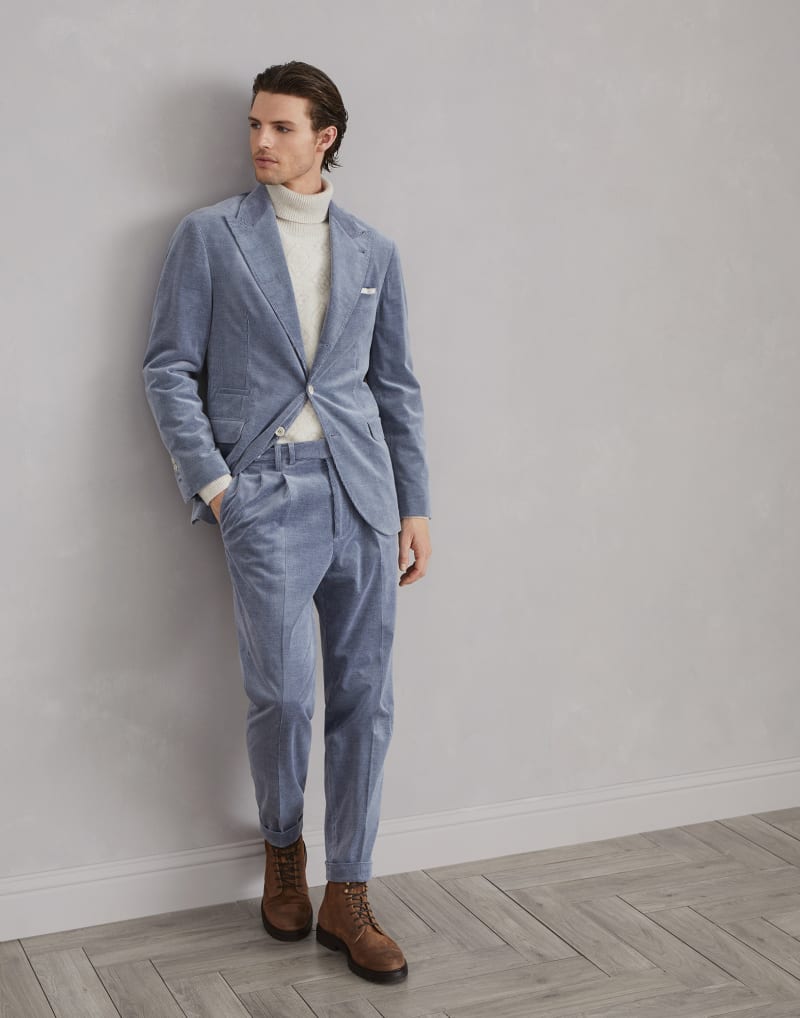 BRUNELLO CUCINELLI MEN'S SUIT MQ435LDFR_C2982 NWT