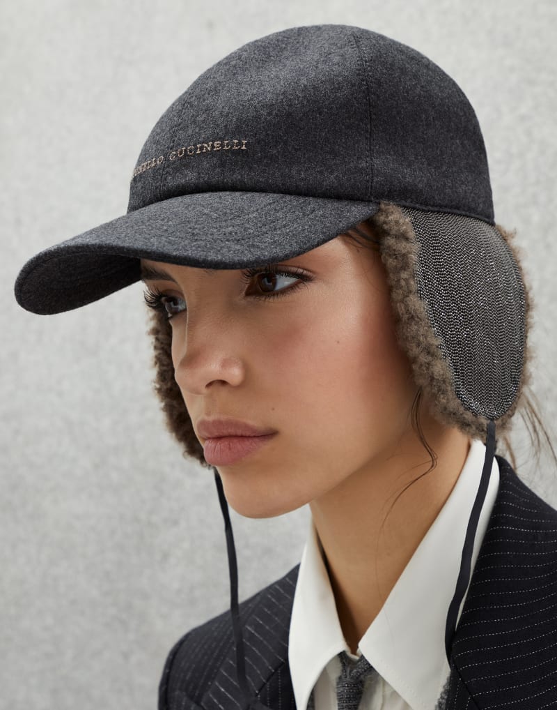 BRUNELLO CUCINELLI WOMEN'S HAT MCAP91100_CJR44 NWT