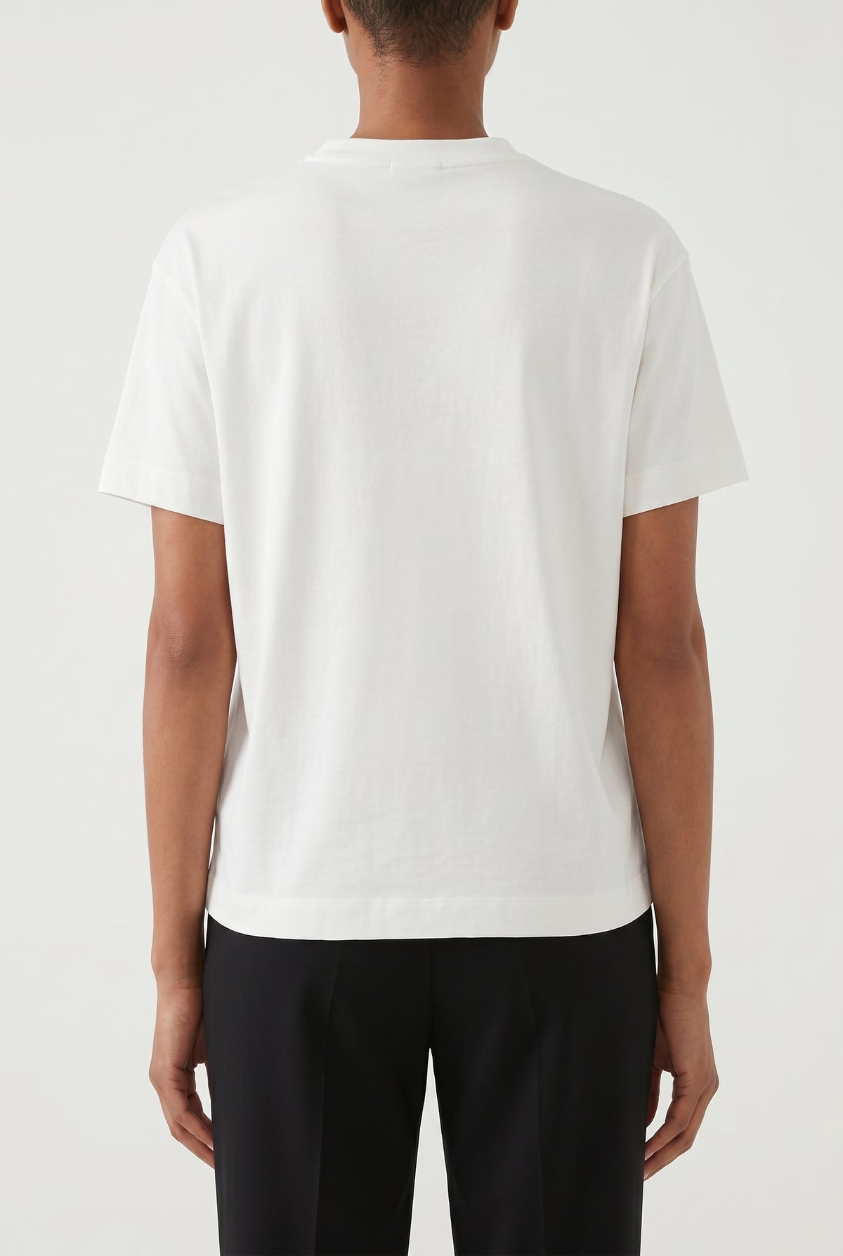 BRUNELLO CUCINELLI WOMEN'S WHITE RELAXED COTTON SHIRT