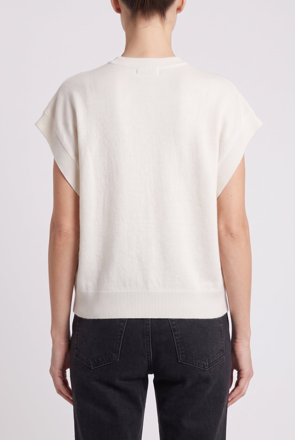 BRUNELLO CUCINELLI WOMEN'S OFF WHITE CASHMERE SWEATER