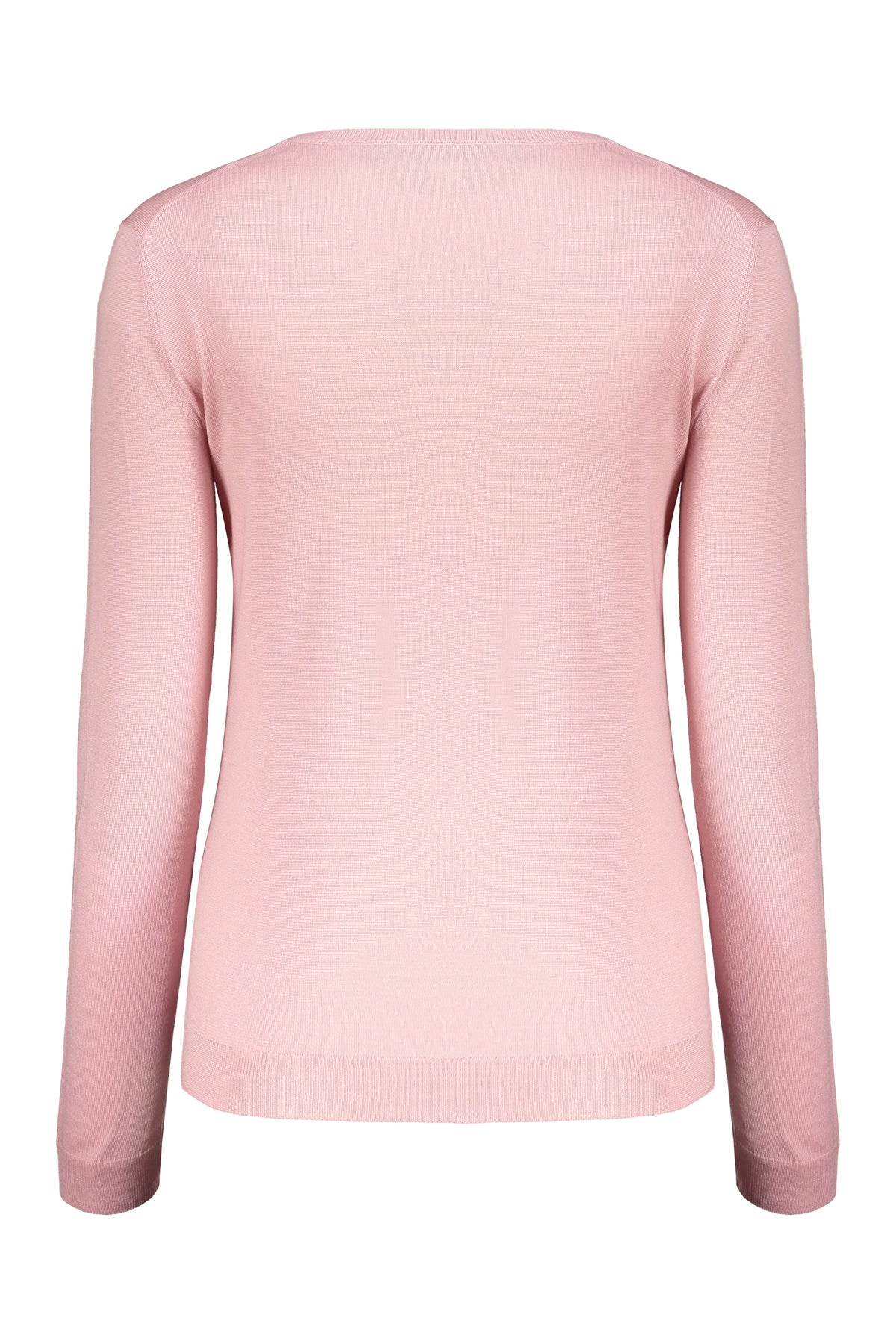 VALENTINO WOMEN'S PALE PINK WOOL SWEATER