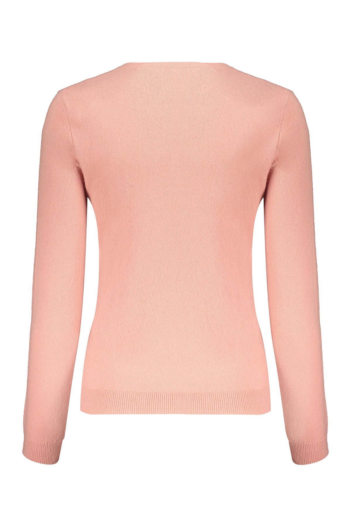 VALENTINO WOMEN'S PINK WOOL CREWNECK SWEATER