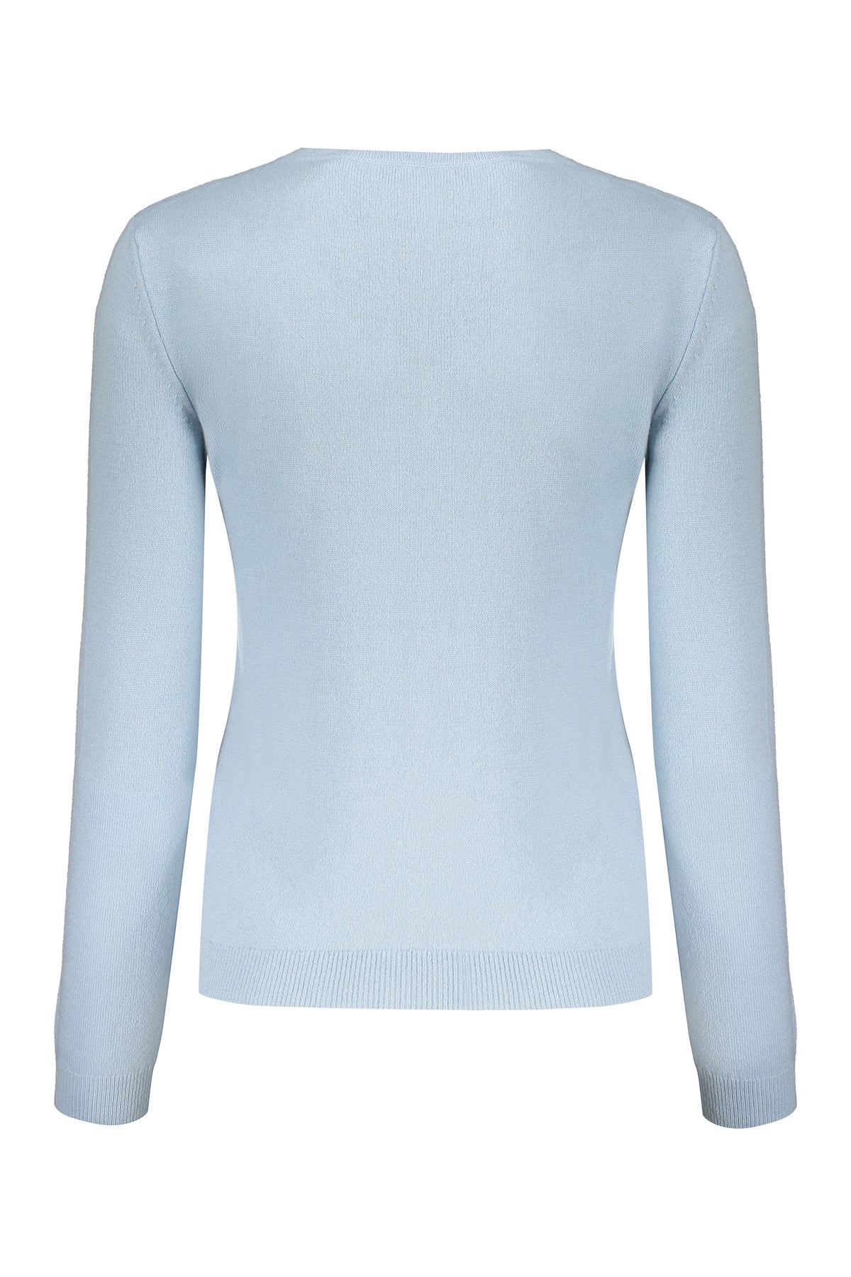 VALENTINO WOMEN'S LIGHT BLUE WOOL SWEATER