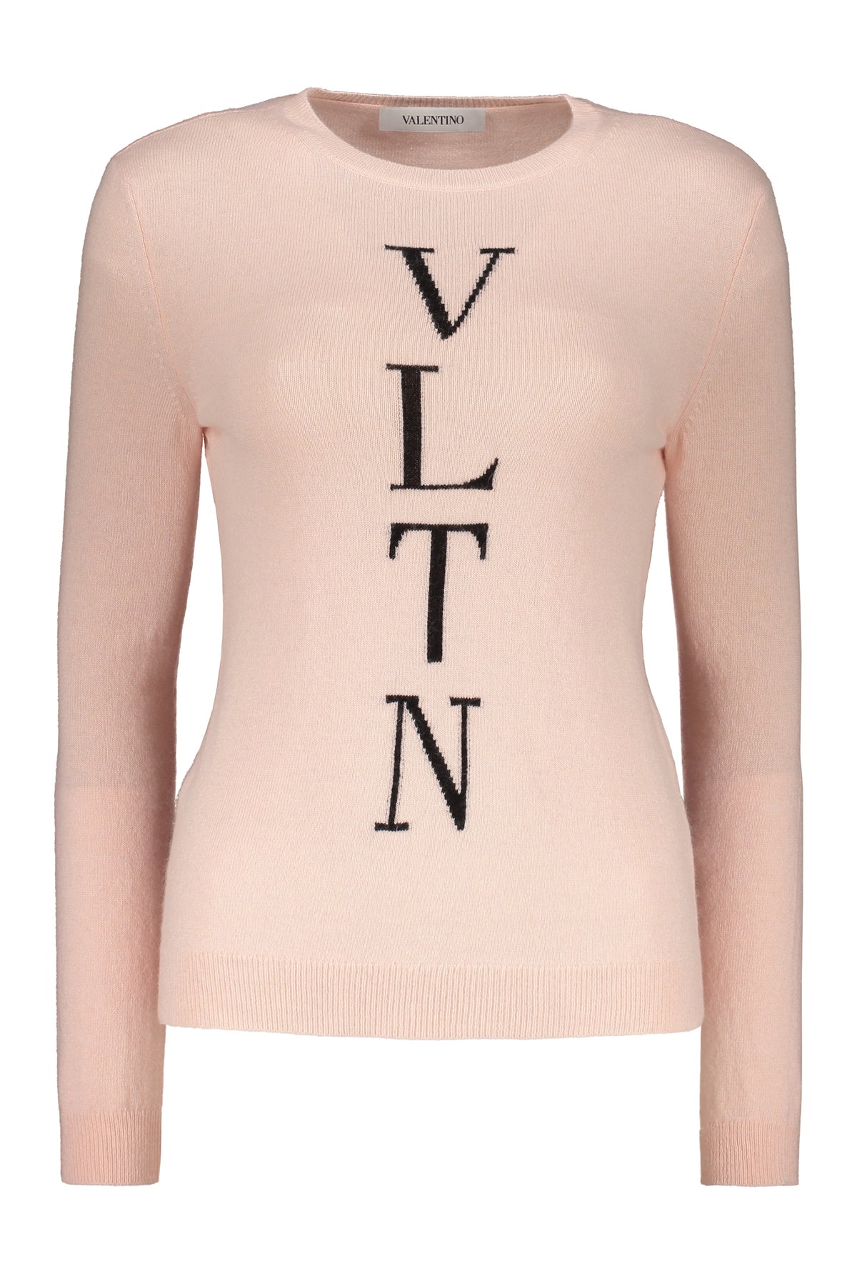 VALENTINO WOMEN'S PINK WOOL BLEND SWEATER