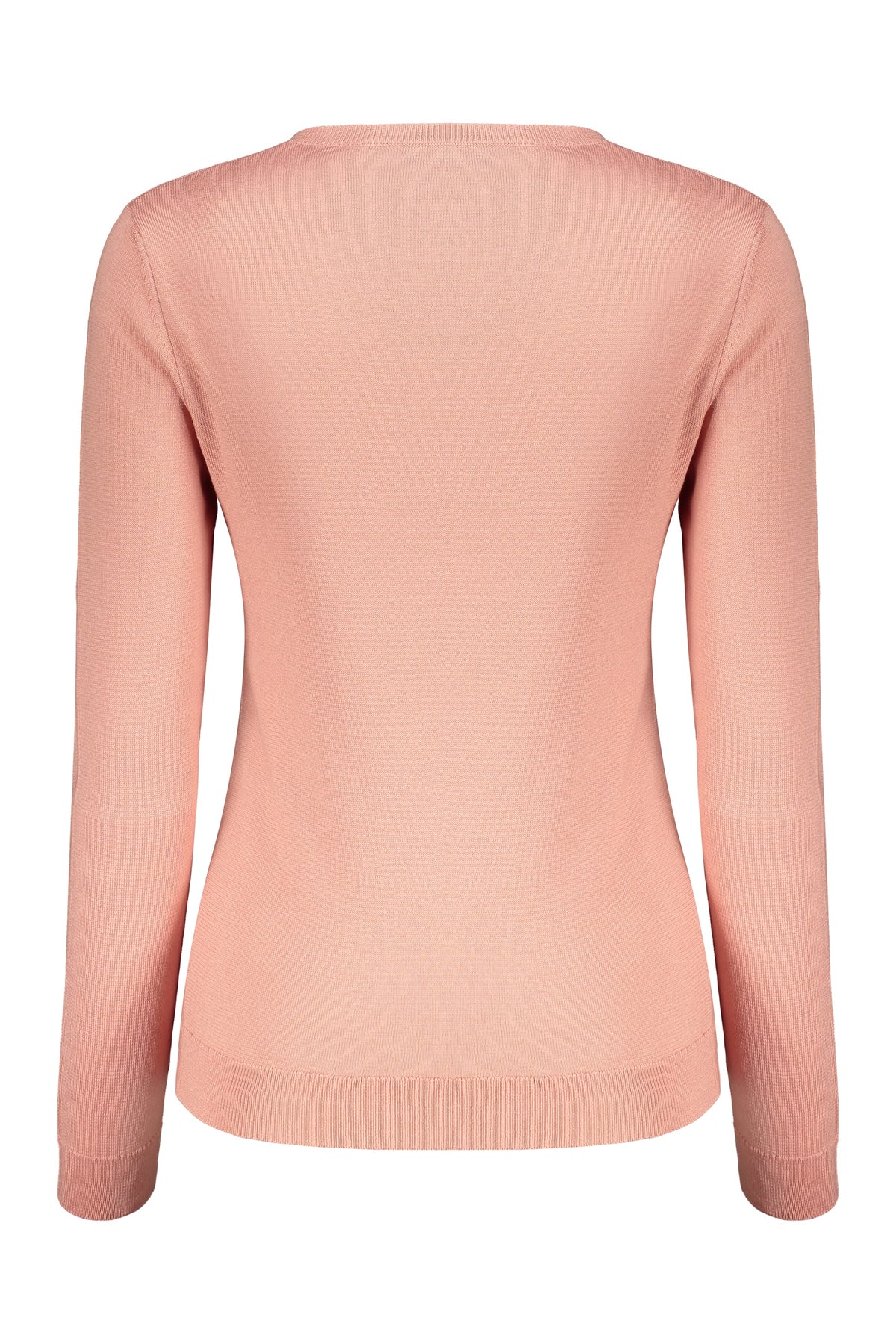 VALENTINO WOMEN'S PINK COTTON CREWNECK SWEATER