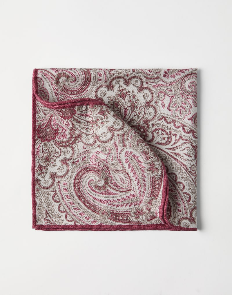 BRUNELLO CUCINELLI MEN'S POCKETSQUARE