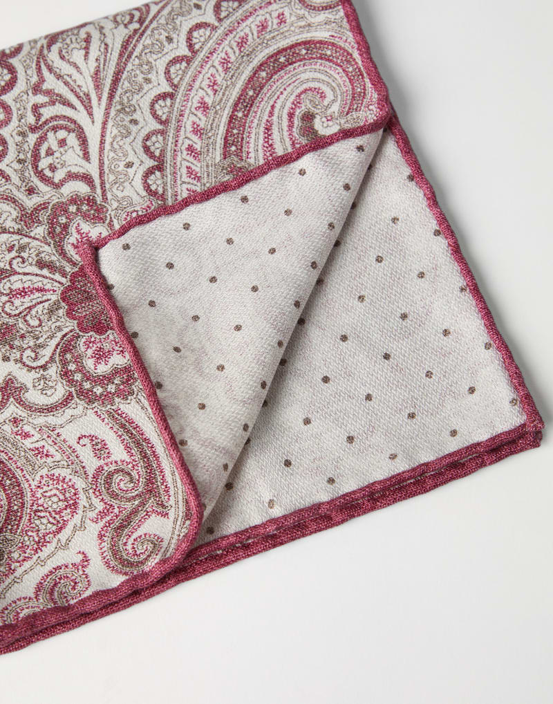 BRUNELLO CUCINELLI MEN'S POCKETSQUARE