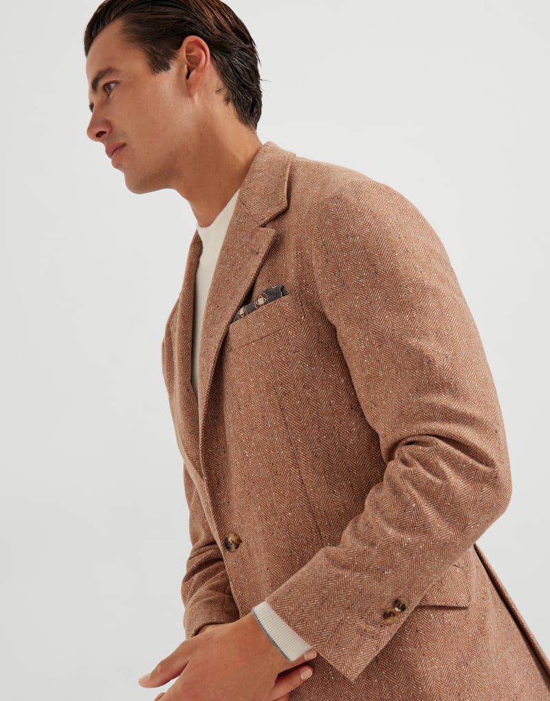 BRUNELLO CUCINELLI MEN'S AUTUMN CAPSULES WOOL SUIT