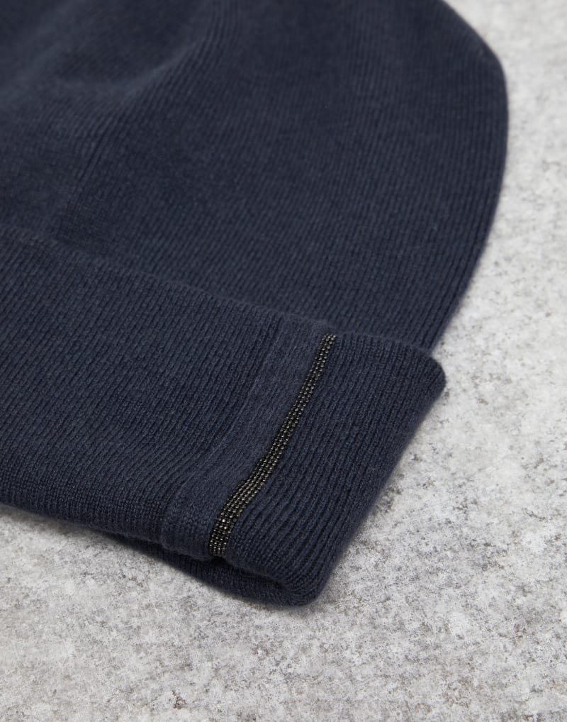 BRUNELLO CUCINELLI WOMEN'S NIGHT WOOL KNIT HAT