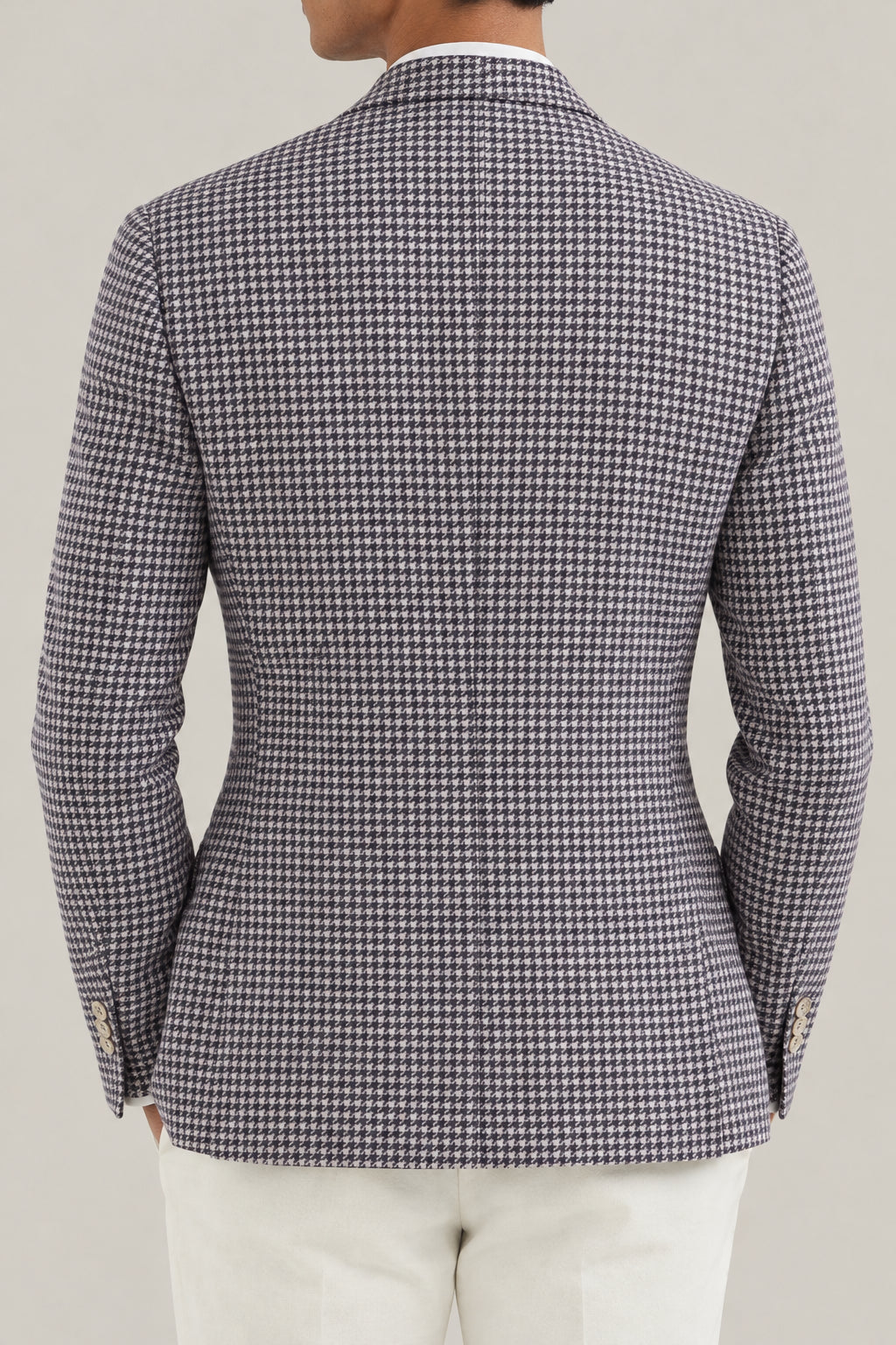 BRUNELLO CUCINELLI MEN'S PANAMA RADICCHIO WOOL SILK BLEND BLAZER