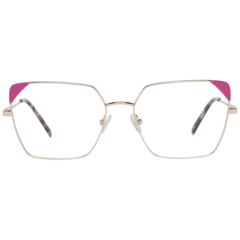 Emilio Pucci Rose Gold Metal & Plastic Glasses (Frames)