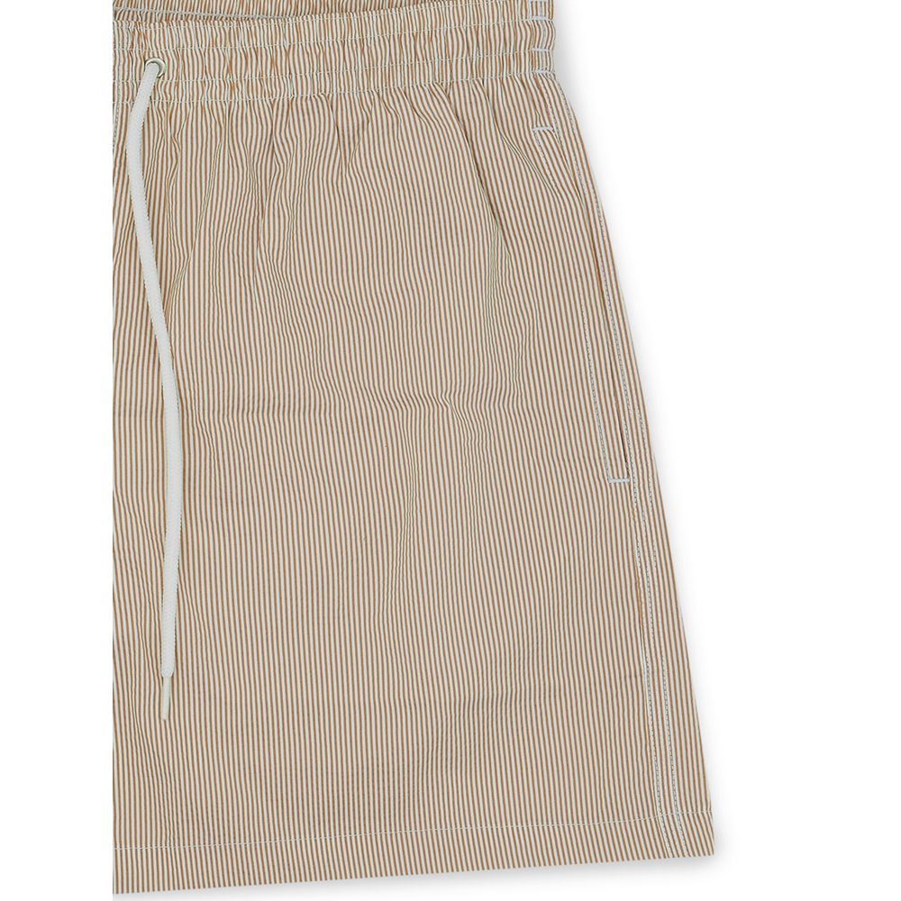 Malo Beige Polyester Shorts
