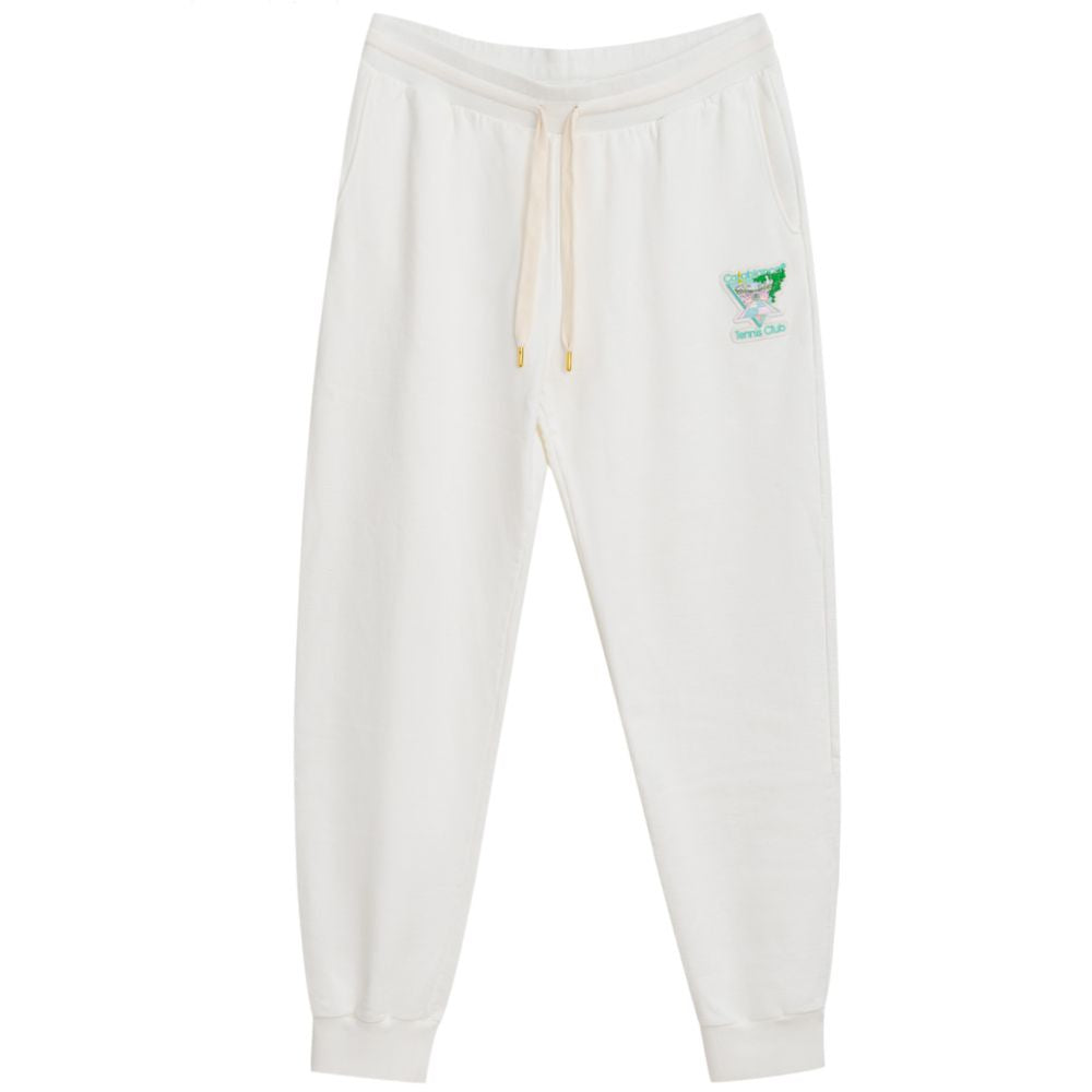 Casablanca White Cotton Athletic Pants