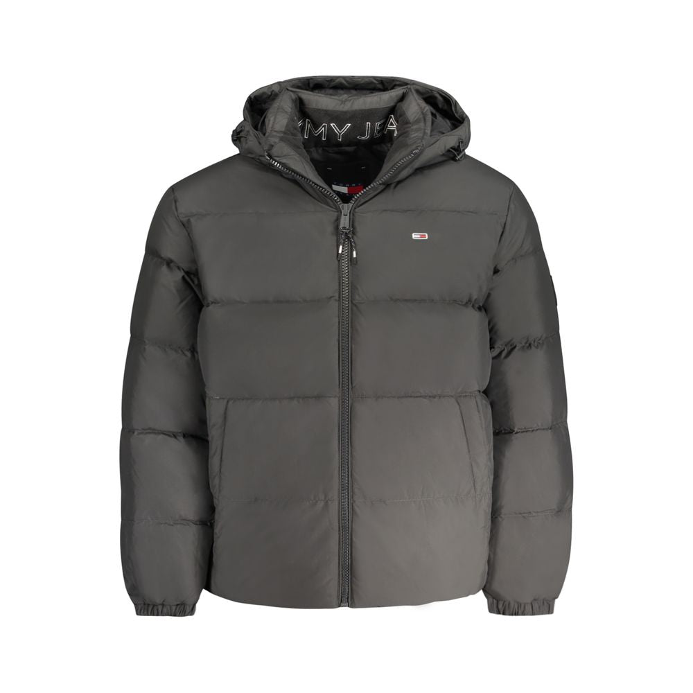 Tommy Hilfiger Black Polyester Men's Jacket
