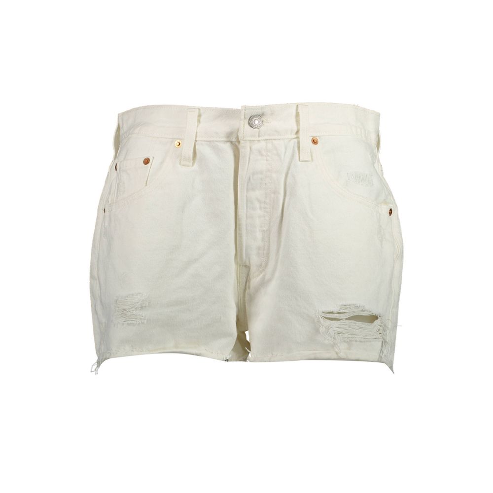Levi's White Cotton Women's Jean
