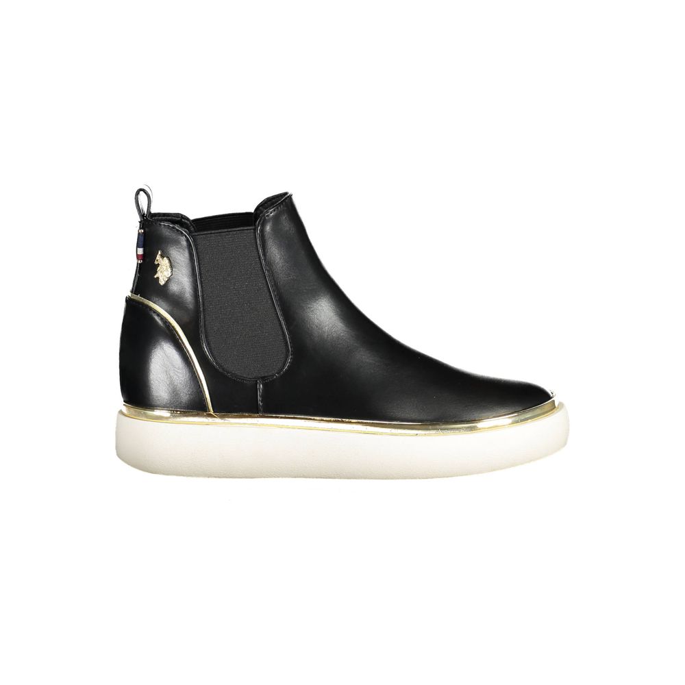 U.S. POLO ASSN. Black Polyester False