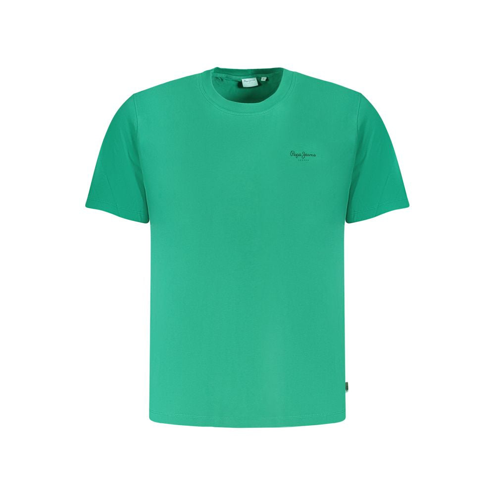 Pepe Jeans Verde Cotton Men T-Shirt