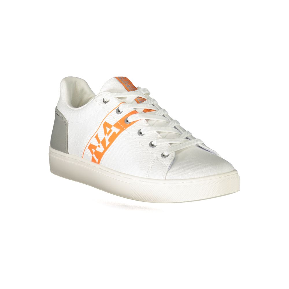 Napapijri White Polyurethane Men Sneaker