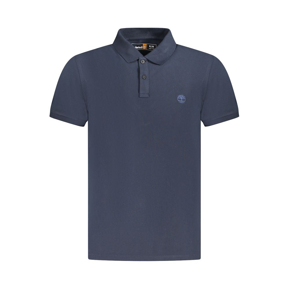 Timberland Blue Cotton Men Polo