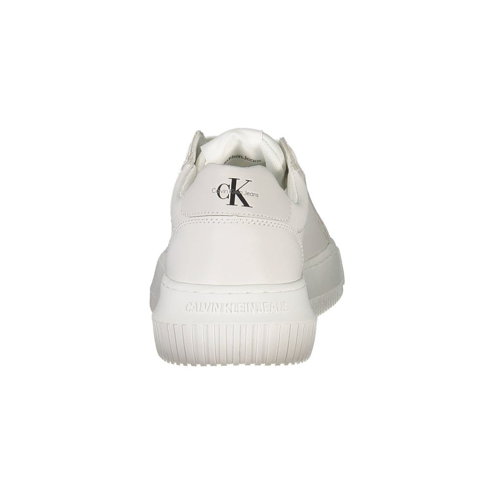 Calvin Klein White Polyester Women Sneaker
