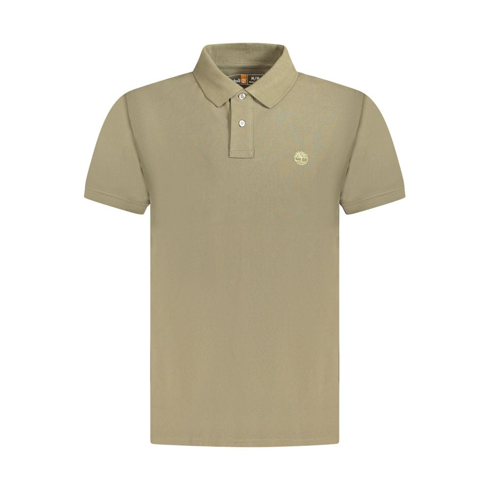 Timberland Green Cotton Polo T-Shirt