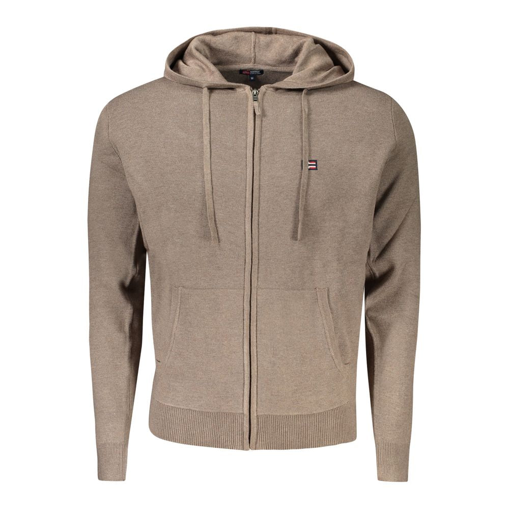 Norway 1963 Marrone Poliammide Men's Cardigan