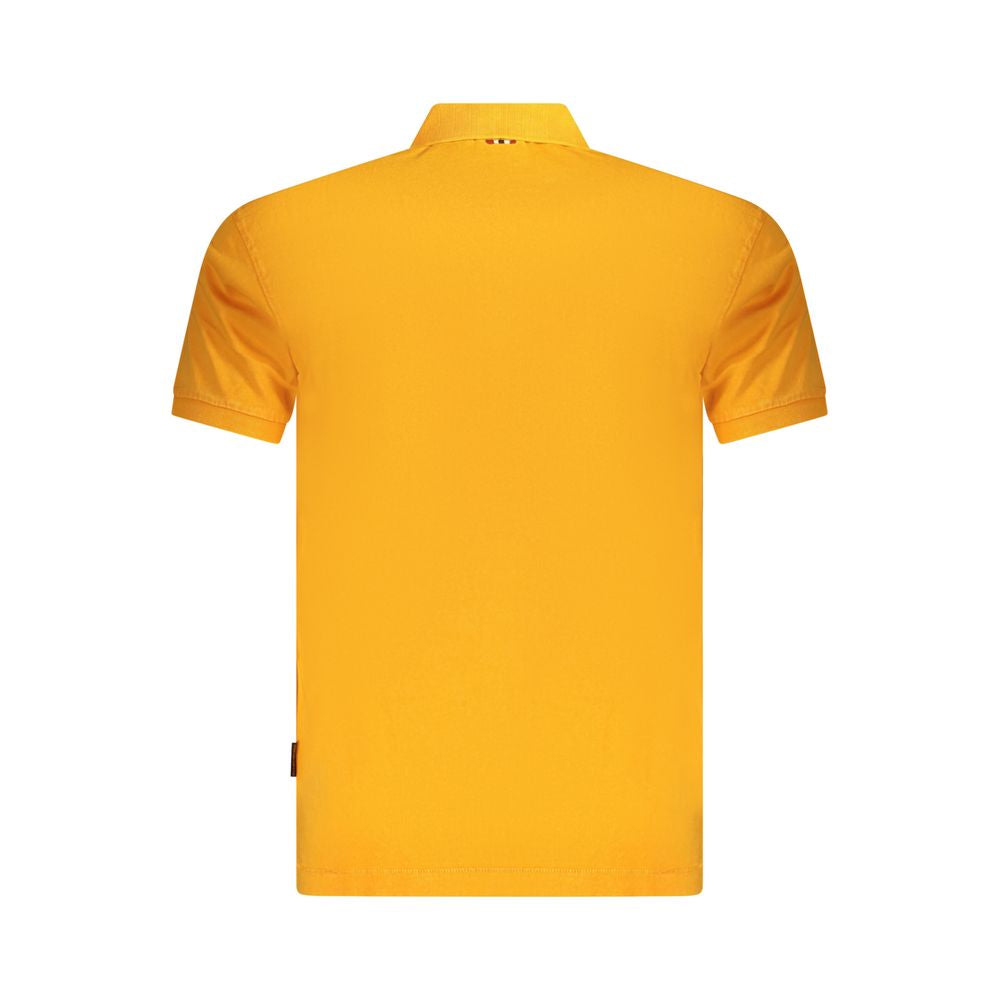 Napapijri Arancione Cotton Men's Polo