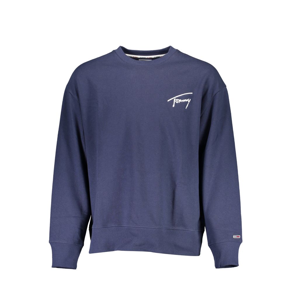 Tommy Hilfiger Blue Cotton Men's Sweatshirt